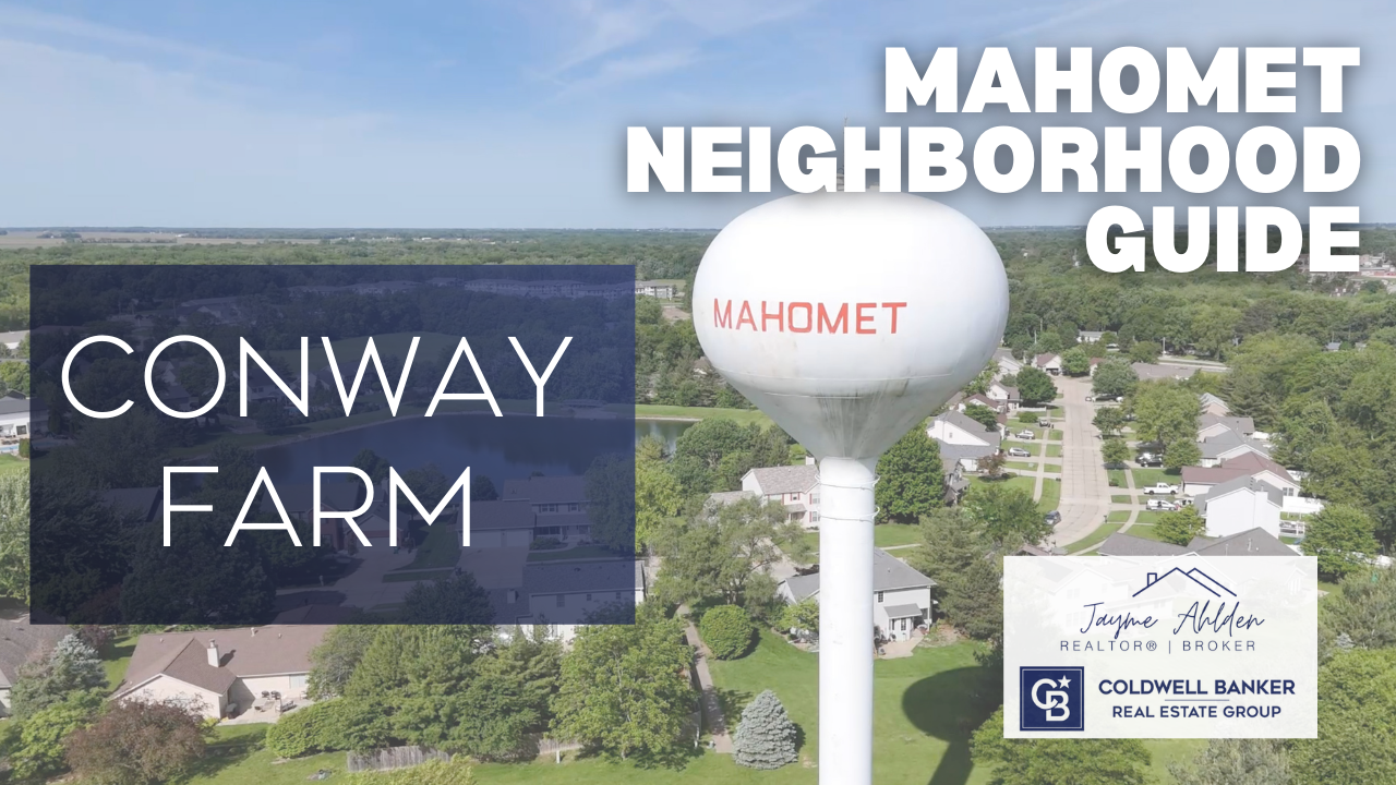 Conway Farm neighborhood in Mahomet Illinois